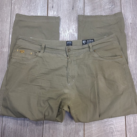 KUHL Pants Mens 40x30 Revolvr Utility Hiking Green Outdoor Workwear - Picture 4 of 10